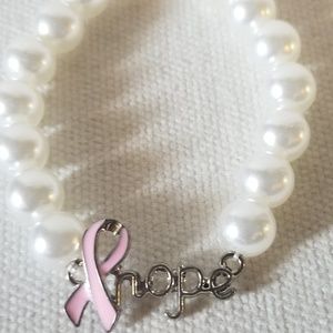 💝Breast Cancer Pink Ribbon Hope Bracelet💝